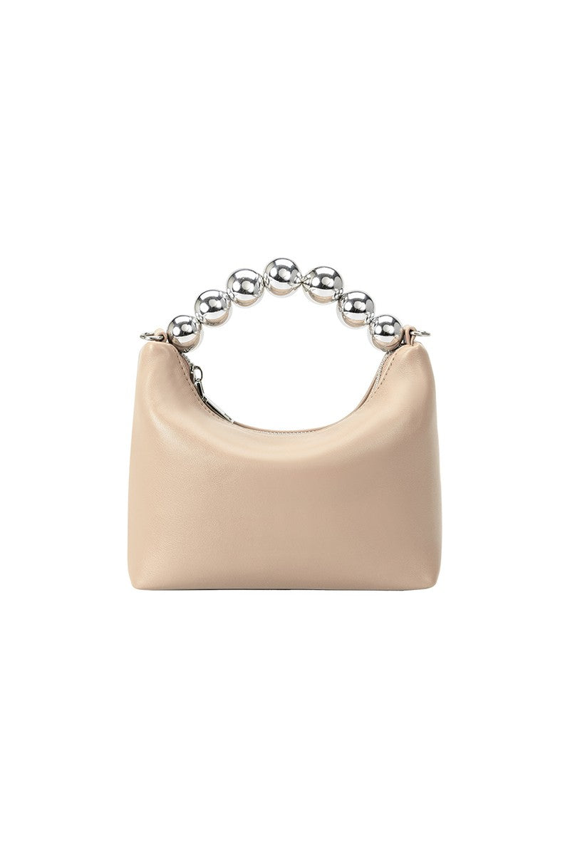 Melie Leather Bag -Bone