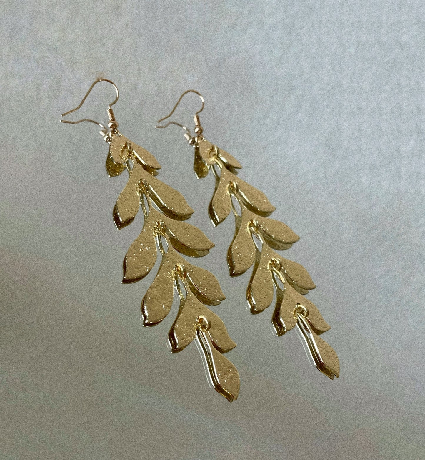 Golden Leaf Earrings