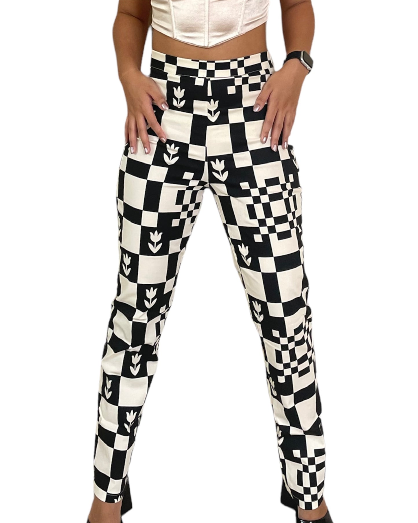 Checkered Pants