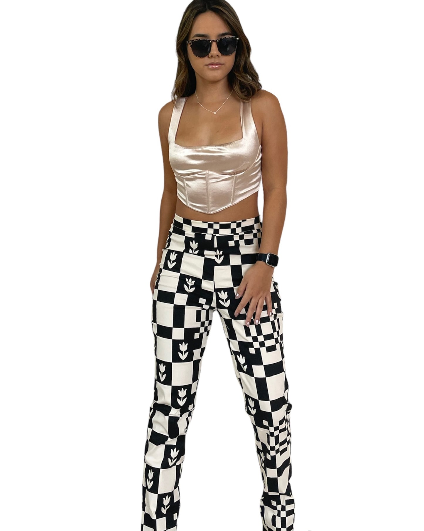 Checkered Pants